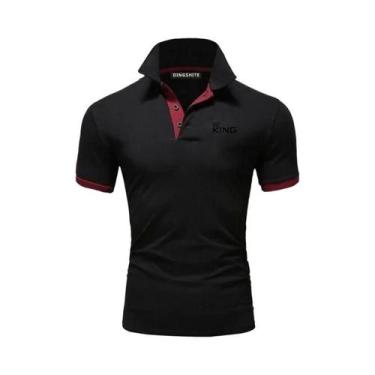 Imagem de Camisa Polo Masculina De Manga Curta Respirável, Moda Casual De Verão 