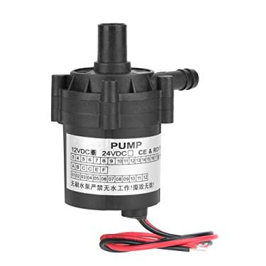 Imagem de Mini DC12V 18W 6m Ultra silencioso motor sem escova submersível bomba de água para piscina