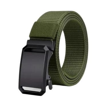 Imagem de Cinto Tático Masculino Para Trabalho Ao Ar Livre Com Fivela Metálica A