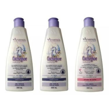 Imagem de Kit Arvensis Cachinhos 2 Condicionador + Ativador Ondulados