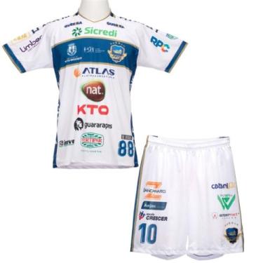 Imagem de Conjunto Pato Futsal Oficial Jogo, GG, Branco