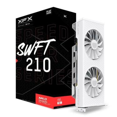 Imagem de Placa de Vídeo XFX RX 7700XT SPEEDSTER SWFT210 Gaming AMD Radeon, 12GB, GDDR6, 2544MHz, 192bits-Unissex