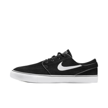 Imagem de Nike Tênis de skate masculino SB Zoom Janoski OG+, Preto/Preto/Branco/Branco, 39