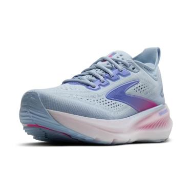 Imagem de Brooks Tênis de corrida feminino Glycerin 23 Neutral, Skyway/sino brilhante/rosa, 37
