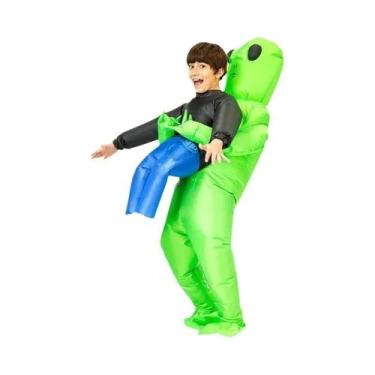 Imagem de Fantasia Inflável De Alienígena Para Adultos E Crianças, Cosplay De Mo