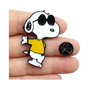 Imagem de Broche De Esmalte De Desenho Animado De Cachorro Fofo, Alfinete De Lap