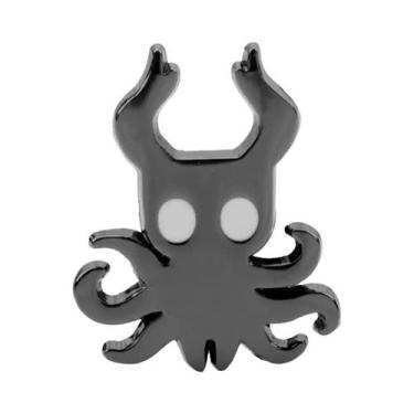 Imagem de Broche De Esmalte Hollow Knight, Pins De Personagens Legais Para Mochi