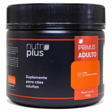 Imagem de Suplemento Natural Primus para Cachorro Adulto NutroPlus 100g