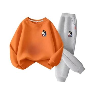 Imagem de Conjunto De Moletom De Algodão Para Bebês, Meninos E Meninas, Disney M