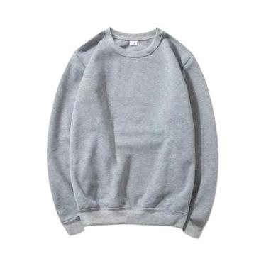 Imagem de Camiseta Feminina Solta De Manga Longa, Estilo Coreano, Casual, Confor