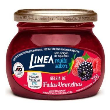 Imagem de Geléia Diet de Frutas Vermelhas Linea Vidro 230g