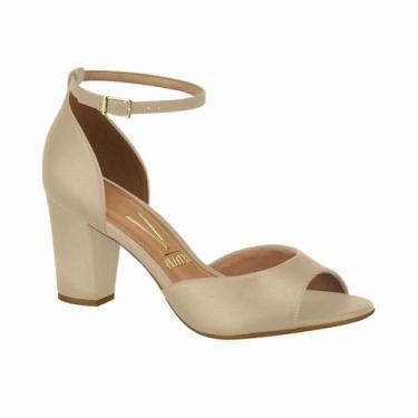 Imagem de Sapato Peep Toe Salto Alto Feminino Vizzano