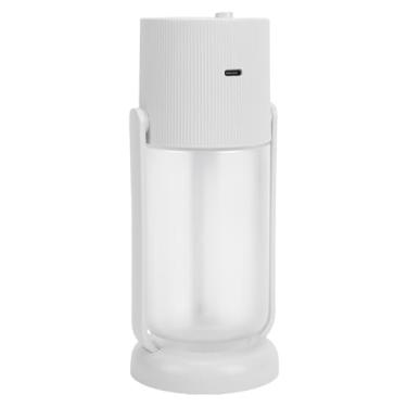 Imagem de Umidificador de ar portátil para carro, mini USB de 260 ml com luz noturna Star Sky, ultra silencioso para casa, escritório, quarto, viagem, branco