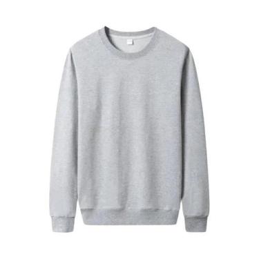 Imagem de Moletom Masculino De Cor Sólida Com Capuz Casual Para Inverno E Outono