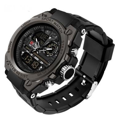 Imagem de Relógio Digital Estilo G Masculino Esportivo Militar Preto