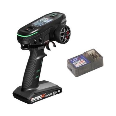 Imagem de Transmissor RC De 10 Canais Com Receptor Gyro E Volante De Metal Para 