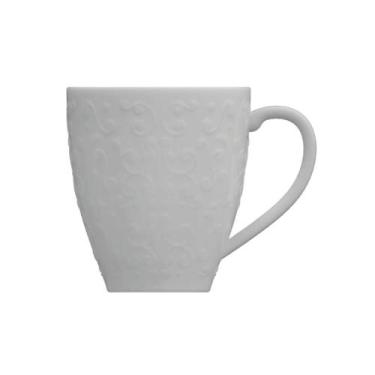 Imagem de Caneca Chá Café Tassel 310 ml Branca Germer Porcelanas
