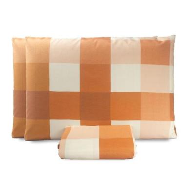 Imagem de Jogo de lençol Classic 3 peças queen Algodão 160 Fios - Isa Enxovais, 