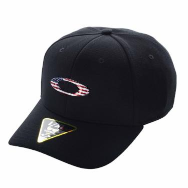 Imagem de Boné Masculino Oakley Tincan American Flag Preto-Masculino