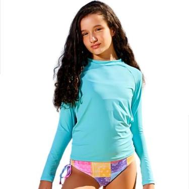 Imagem de Blusa Térmica Infantil Juvenil Unissex Camisa Proteção Solar Uv50+ Man