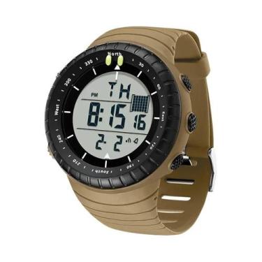 Imagem de Relógio Esportivo Digital LED À Prova d'Água Com Mostrador Grande Para