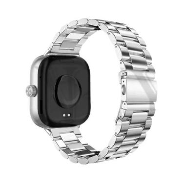 Imagem de Pulseira De Aço Inoxidável Redmi Watch 4 Para Xiaomi Mi Band 8 pro Sma