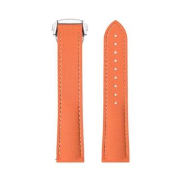 Imagem de Pulseira De Borracha Fluorada De 20mm 21mm 22mm Para Omega Seamaster S