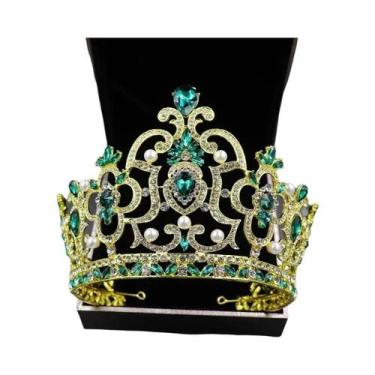 Imagem de Grandes Tiaras E Coroas De Cristal Para Mulheres E Homens, Acessórios 