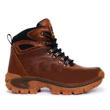 Imagem de Bota Coturno Masculino Force Cat Originals Seguranca Bico PVC, Cinza, 