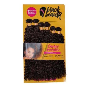 Imagem de Cabelo Cachos Perfeitos 01 Orgânico 55/60/65cm Chocolate - Black Beaut
