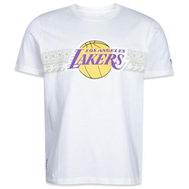 Imagem de Camiseta New Era NBALos Angeles Lakers Cultural Remixes Masculino-Masculino