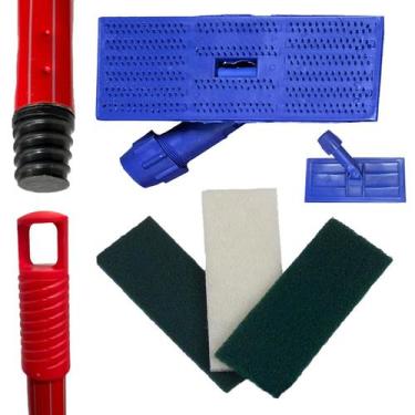 Imagem de Kit SUPORTE LT Limpa Tudo + CABO METALICO 1,20 Metros / 120 cm Condor 
