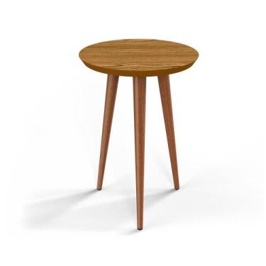 Imagem de Mesa Lateral E Apoio Canto 57Cm Luna Patrimar Cumarú Camarú - 0