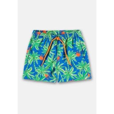 Imagem de Short Praia Microfibra Forrada Up Baby-Masculino