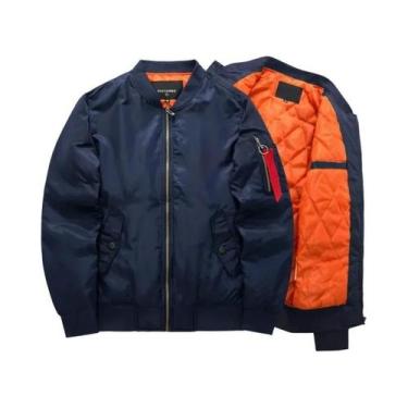 Imagem de Jaqueta Bomber Masculina plus Size 2024 Casual Tamanhos Grandes Mascul