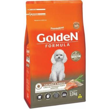 Imagem de Ração GoldeN Formula Salmão e Arroz Cães Adultos Raças Pequenas 1kg - 