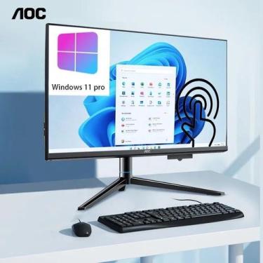 Imagem de Computador Aoc Pc All In One I5 23.8 16gb Ddr 4 512g Ssd Som