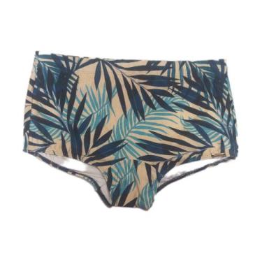 Imagem de Sunga Estampada Adulto Boxer - Sol e Água, Estamp, Azul, M