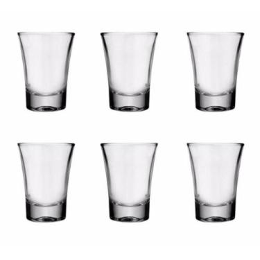 Imagem de Copo Dose Shot Cachaça Pinga Olé 60ml Nadir 6 Unidades