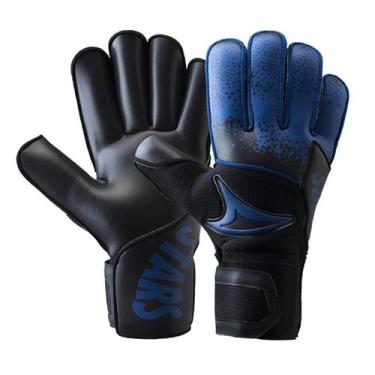 Imagem de Luva de Goleiro Three Stars Fox Palma Preta, G