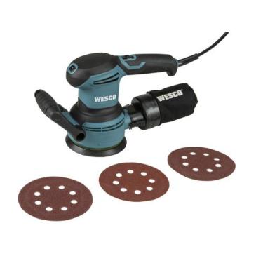Imagem de Lixadeira elétrica roto orbital 127v 125mm 400w wesco ws4265u 