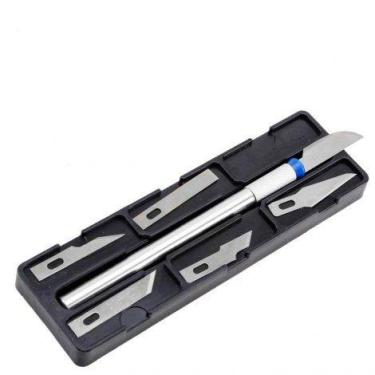 Imagem de Kit Estilete de Precisão com 6 Lâminas - Monaliza
