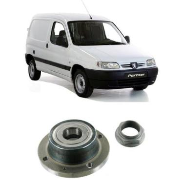 Imagem de Cubo de Roda Traseira PEUGEOT Partner 1997 até 2010, sem ABS - PFI Bea