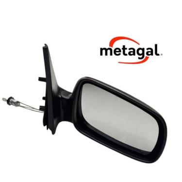 Imagem de Retrovisor Gol Parati Saveiro G3 G4 4 Portas Manual Direito - Metagal