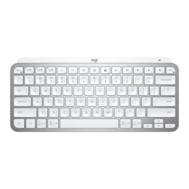 Imagem de Teclado Logitech MX Keys Mini Bluetooth Sem Fio Cinza Claro 920010506