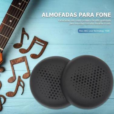 Imagem de almofada De Reposição Compatível com AKG Y500 Almofadas Fone De Ouvido