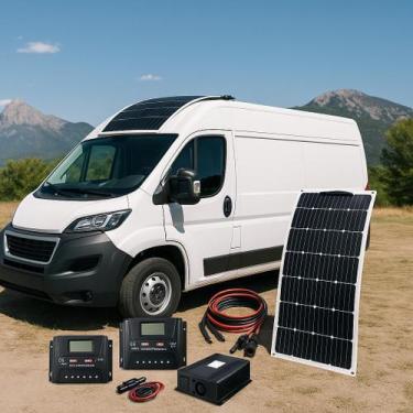 Imagem de Kit Solar 24V c/ Ar-condicionado  1740W para Motorhome Premium - ENSOU