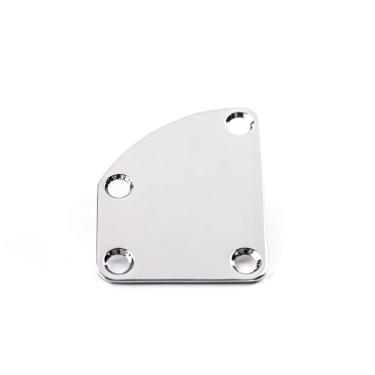 Imagem de Chapa para Trocolo Neckplate NP51NC-CR Custom para Braço de Guitarra e Baixo Cromada Spirit
