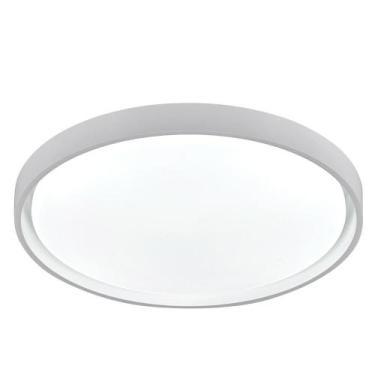 Imagem de Plafon Redondo Modaza Olimpo com 3 Temperatura 41 cm, Branco