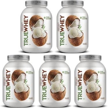 Imagem de 5un True Whey Protein - Coconut Ice Cream - 837g True Source, Coco